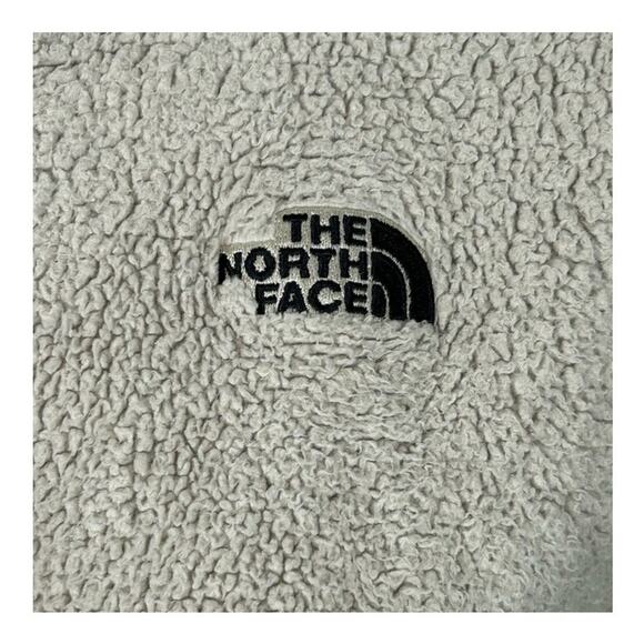 The North Face Sherpa Teddy Jacket Tan Cream Small Fleece Zip Classic - Picture 12 of 16